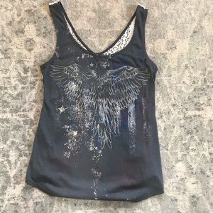 Maurices Eagle Graphic Tank Top - Small